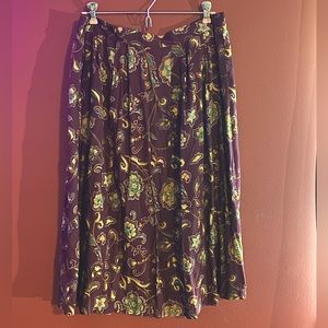 Boho Midi Skirt- Large